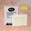 Australian Natural Soap Company sensitive skin face and body cleansing bar 100g box and out of box soap with stamp for 2023 clean and conscious award for sensitive body and eczema productaward