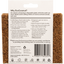 Back of a Ecococonut kitchen scourer product packaging with text and barcode