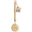 Ever Eco bamboo dish brush with replaceable sisal head back