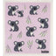 Retro kitchen home compostable plastic free kitchen sponge cloth koalas