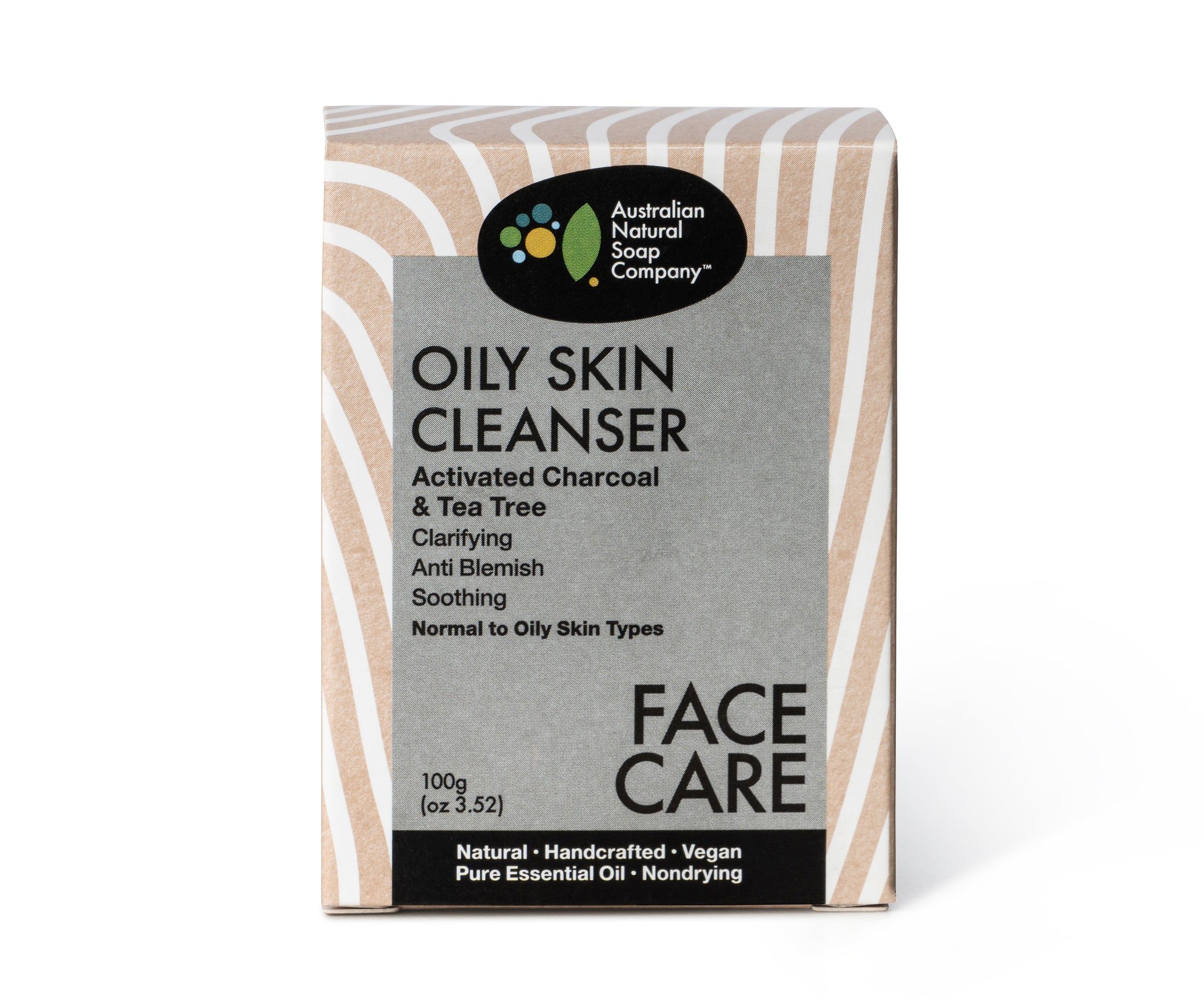 Australian Natural Soap Company - Face Cleanser - Oily Skin (100g)