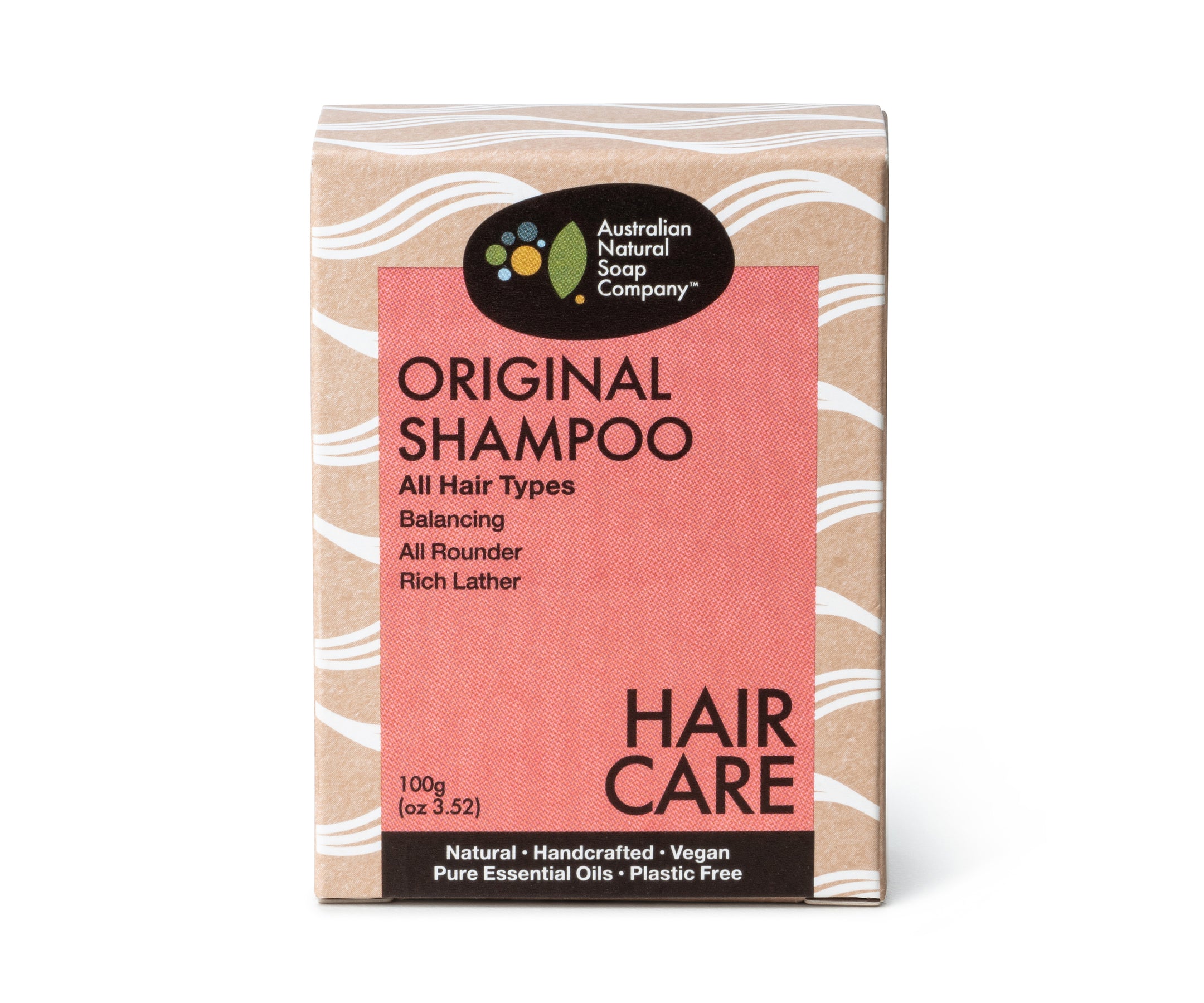 Australian Natural Soap Company - Shampoo Bar (Original) - All Hair Types (100g)