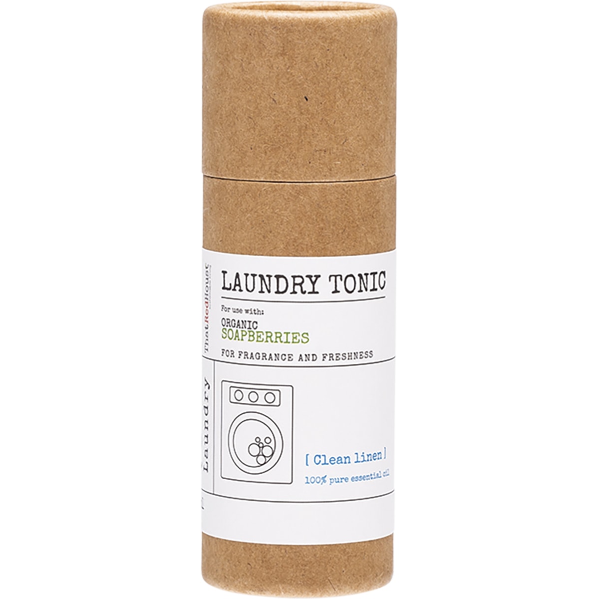 that red house laundry tonic clean linen front of packaging