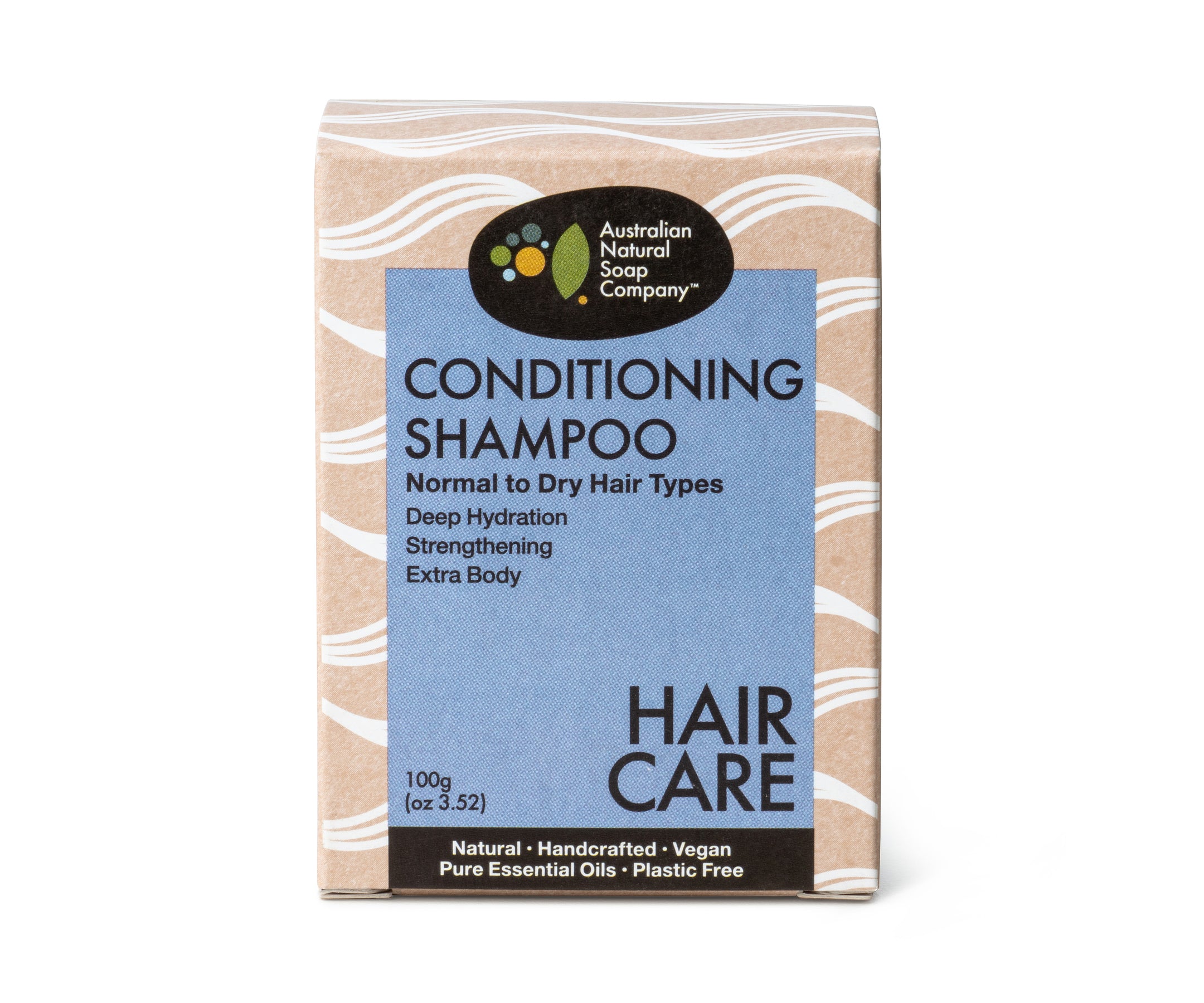 Australian Natural Soap Company conditioning shampoo bar front of box