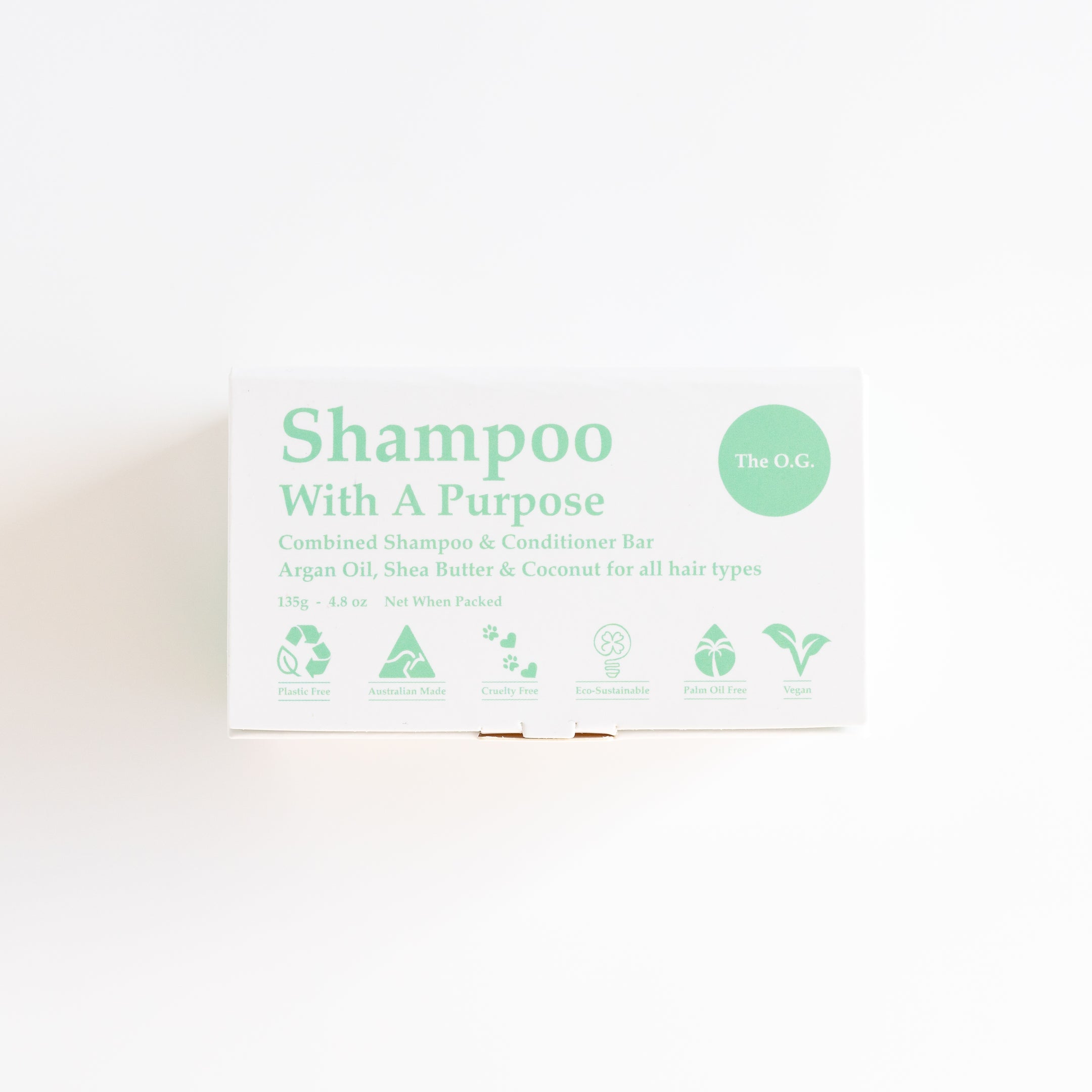 Shampoo With A Purpose - The OG Shampoo & Conditioner Bar (135g)