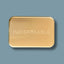 Travel soap tin \with 'INDISPOSABLE' logo on a gray background