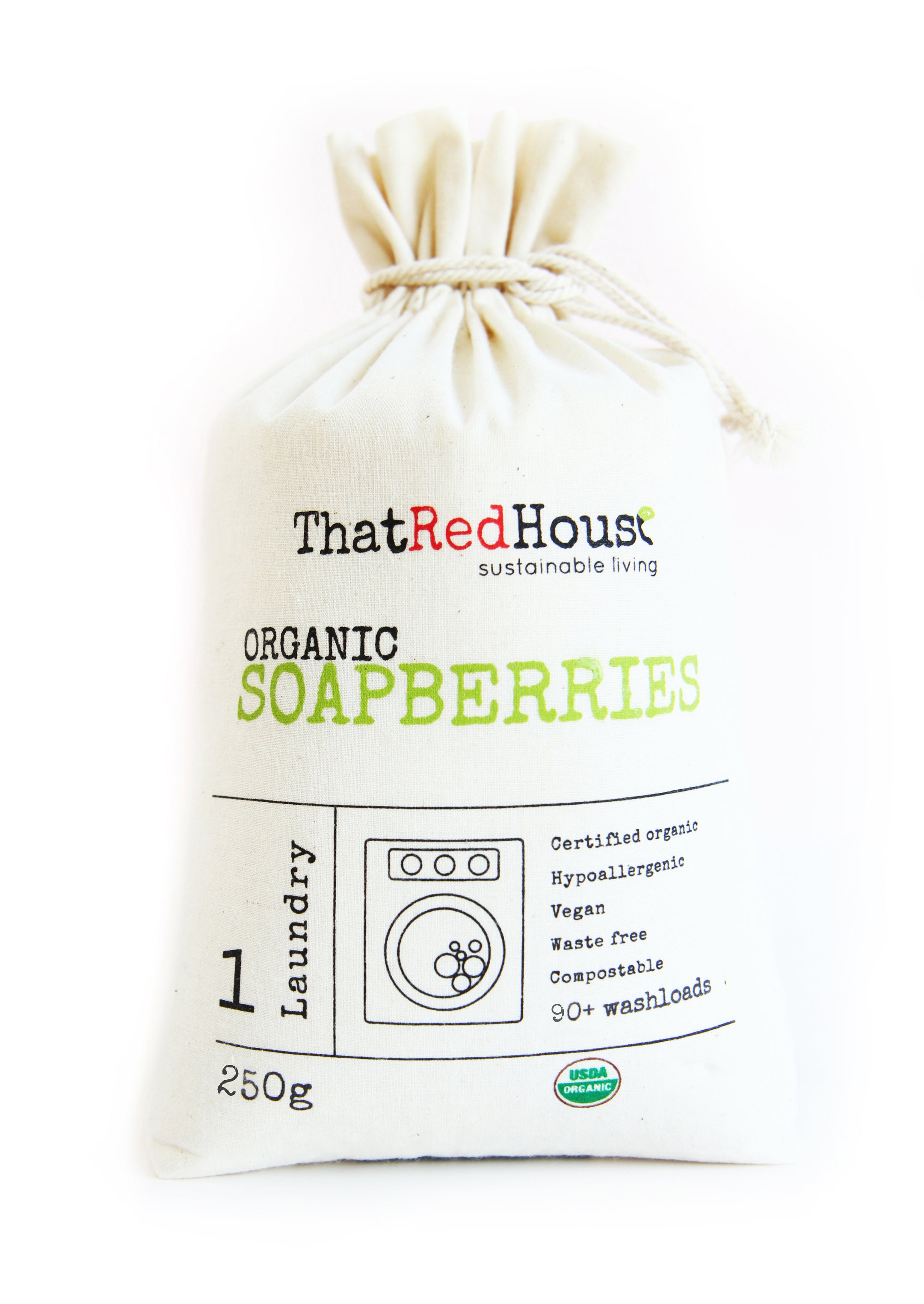 That Red House - Organic Soapberries / Soapnuts (250g & 500g)